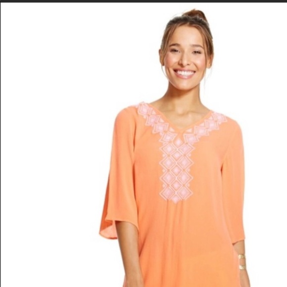 Lilly Pulitzer for Target embroidered tunic - Picture 1 of 8